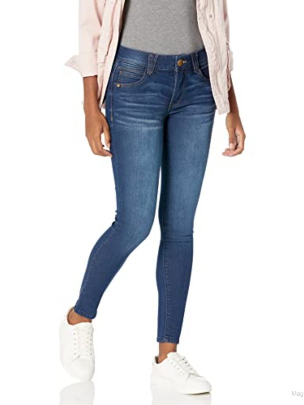 Petite Ab Solution Jegging Skinny Stretch Denim Jeans